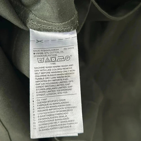 Banana Republic | UTILITY  WRAP MINI SKIRT - Picture 7 of 7